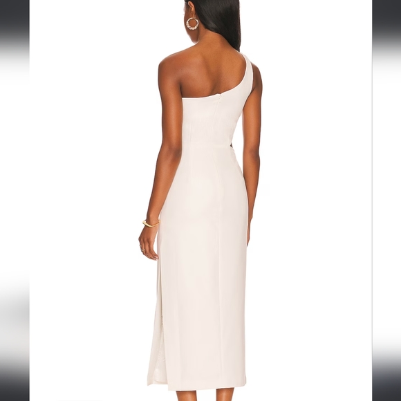 REVOLVE Bardot White Midi - Picture 2 of 4